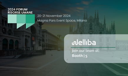 Welliba at 2024 Forum Risorse Umane Milan